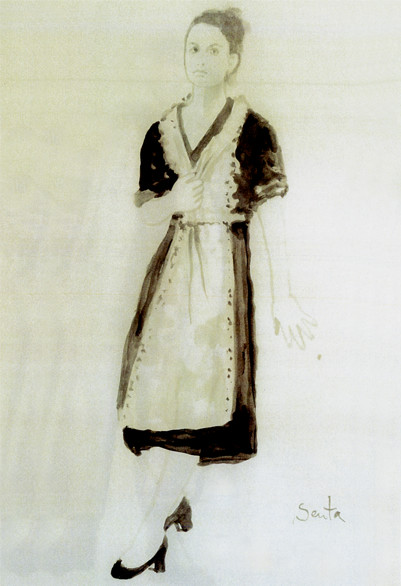 ゼンタ Costume designed by Henning von Gierke