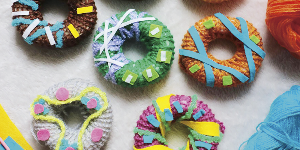 203gow　編みドーナツ